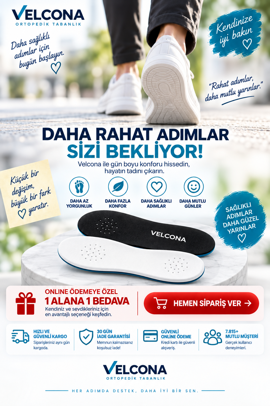 Velcona Masaj Tabanlığı