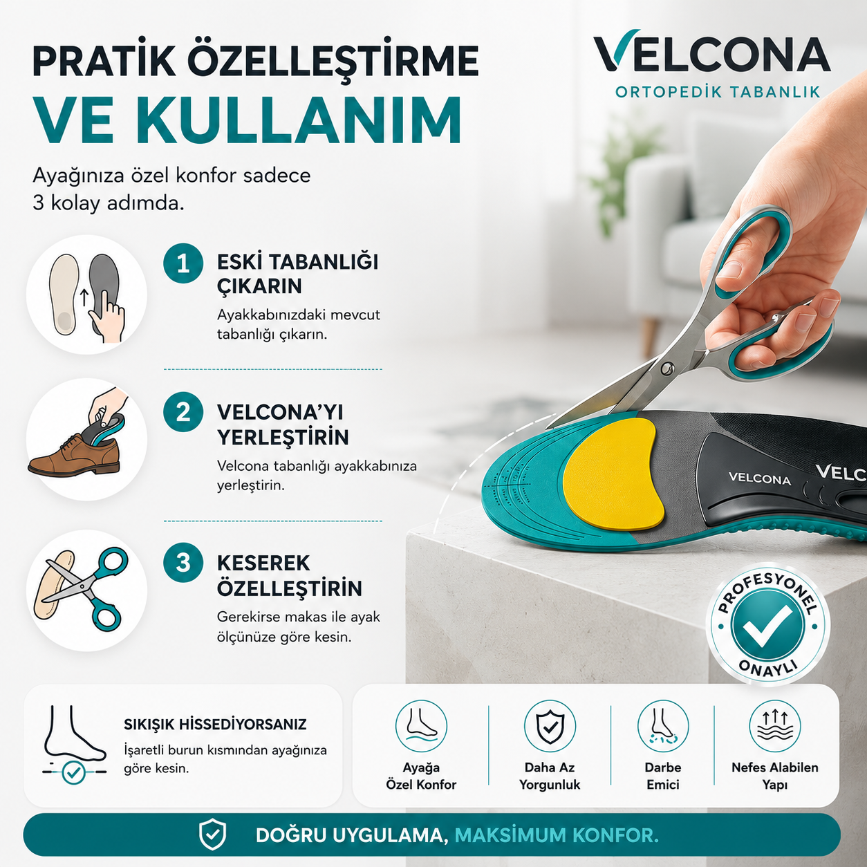 Velcona Masaj Tabanlığı