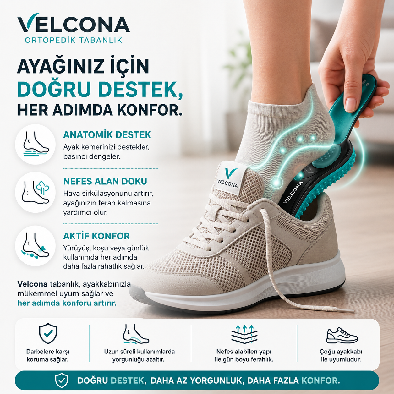 Velcona Masaj Tabanlığı